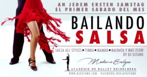 07/10 Bailando Salsa / Am ersten Samstag im Monat @ Madame Evelyne | Heidelberg | Germany