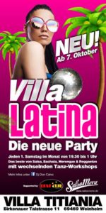 Villa Latina-Salsa&More-Die Neue Party Musica Dj Don Calvo @ Villa Titiania | Weinheim | Germany