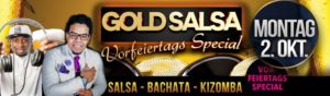 GOLD SALSA PARTY - Montag 2. Oktober - Vorfeiertags Special @ Rheingoldhalle Mannheim | Mannheim | Germany