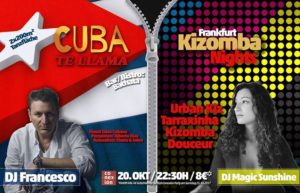 Kizomba Night und Cuba te llama Party @ Tanzschule Conexión | Frankfurt | Germany