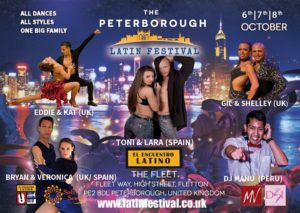 The Peterborough Latin Festival 6th 7th 8th October 2017 @ The Fleet | Peterborough | United Kingdom