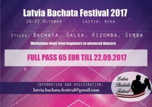 Latvia Bachata Festival 2017 @ Дом Москвы Рига | Riga | Latvia