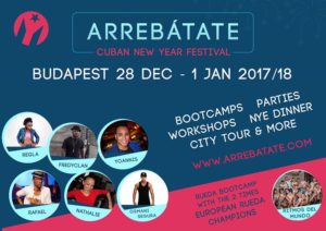 Arrebátate Cuban New Year Festival - Official - Budapest 2017/18 @ Budapest, Hungary | Budapest | Hungary