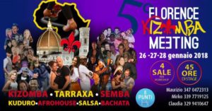 5° Florence Kizomba Meeting 26 27 28 gennaio 2018 @ Hotel Delta Florence | Calenzano | Italy