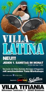 Villa Latina-Salsa&More-Die Neue Party-By Dj Don Calvo @ Villa Titiania | Weinheim | Germany