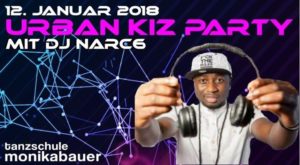 UrbanKiz Party mit DJ Narc6 am 12. Januar 2018 @ Tanzschule Monika Bauer | Frankfurt | Germany