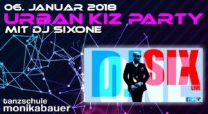 URBAN KIZ Party mit DJ SixOne aus Berlin @ Tanzschule Monika Bauer | Frankfurt | Germany