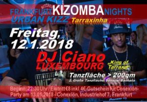 Kizomba Night @ Tanzschule Conexión | Frankfurt | Germany