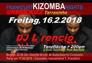 Kizomba Night @ Tanzschule Conexión | Frankfurt | Germany