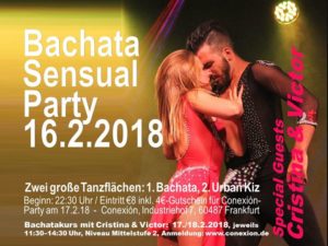 Bachata Sensual Party @ Tanzschule Conexión | Frankfurt | Germany