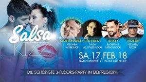 SALSA KIZZ ♛ Sa. 17. Februar ♛ 3 Floors, Salsa, Bachata, Kizomba @ Salsa Kizz | Karlsruhe | Germany