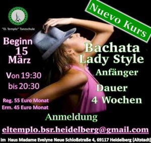 Bachata Lady Style @ Madame Evelyne | Heidelberg | Germany