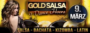 GOLD SALSA PARTY - Freitag 9. März - 2 Floors: Salsa & Kizomba @ Rheingoldhalle Mannheim | Mannheim | Germany