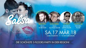 SALSA KIZZ ♛ Sa. 17. März ♛ 3 Floors, Salsa, Bachata, Kizomba @ Salsa Kizz | Karlsruhe | Germany