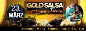 GOLD SALSA PARTY - Freitag 23. März - Eintritt 5. Euro @ Rheingoldhalle Mannheim | Mannheim | Germany