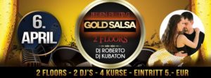 GOLD SALSA PARTY - Freitag 6. April - Eintritt 5. Euro @ Rheingoldhalle Mannheim | Mannheim | Germany